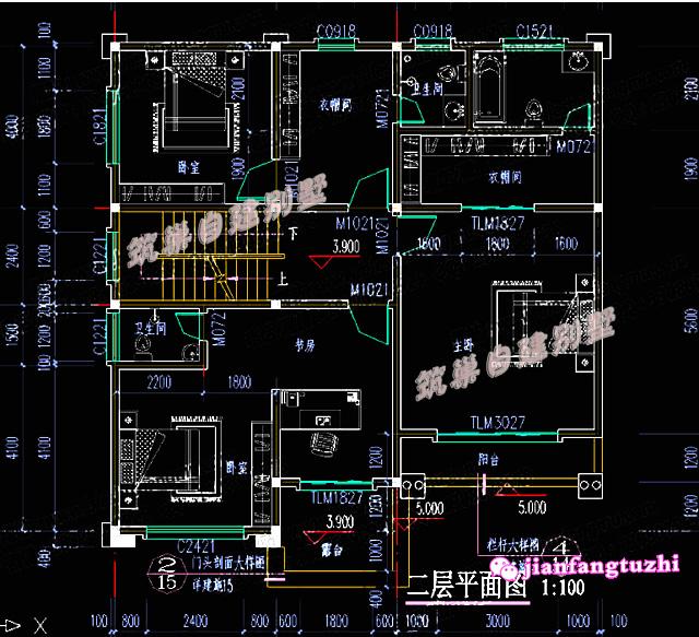 12x12米三層框架結(jié)構(gòu)別墅設(shè)計圖，外形雅致美觀，造價35萬。
