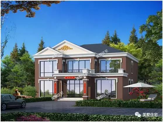 5款農(nóng)村二層別墅設(shè)計(jì)圖，內(nèi)部布局合理舒適，而且外觀時(shí)尚美觀，回家建一棟很不錯(cuò)。