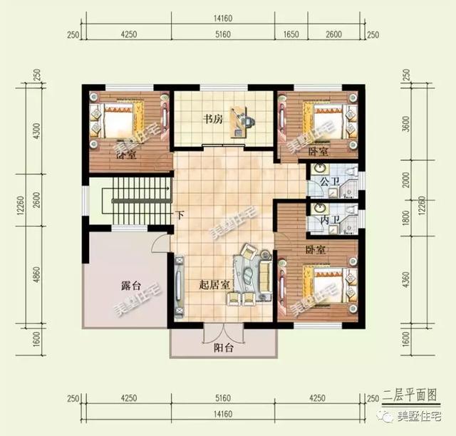 5款農(nóng)村二層別墅設(shè)計(jì)圖，內(nèi)部布局合理舒適，而且外觀時(shí)尚美觀，回家建一棟很不錯(cuò)。