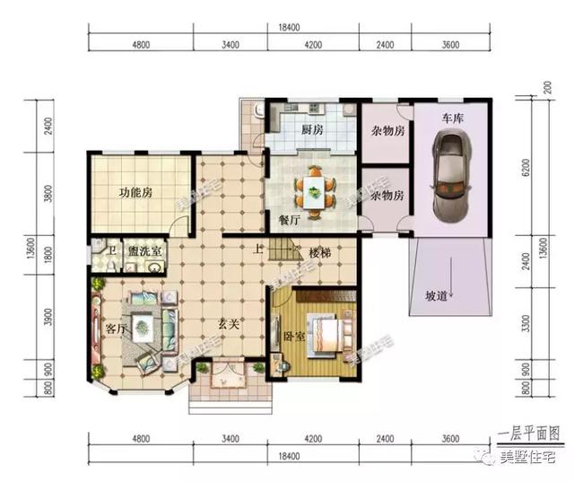 5款農(nóng)村二層別墅設(shè)計(jì)圖，內(nèi)部布局合理舒適，而且外觀時(shí)尚美觀，回家建一棟很不錯(cuò)。