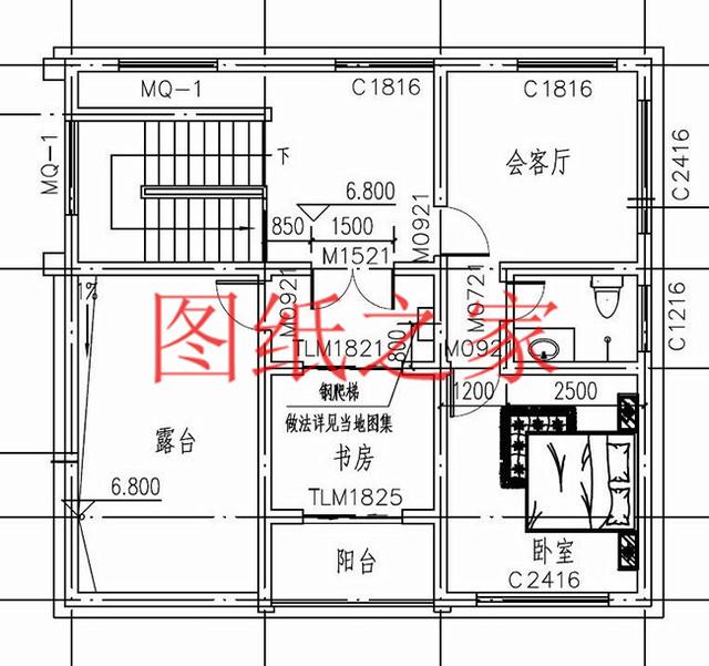 三層農(nóng)村自建房，結(jié)構(gòu)簡單，造價低，拿到圖紙就能施工！