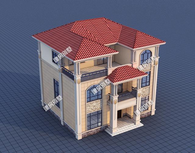 兩套開間都是12.8米的三層農(nóng)村自建房，精致漂亮，鄰居們的眼紅是最好的認(rèn)可！