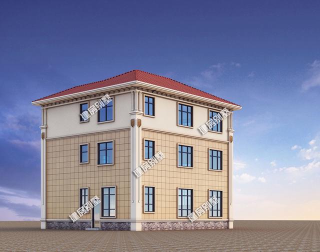 兩套開間都是12.8米的三層農(nóng)村自建房，精致漂亮，鄰居們的眼紅是最好的認(rèn)可！