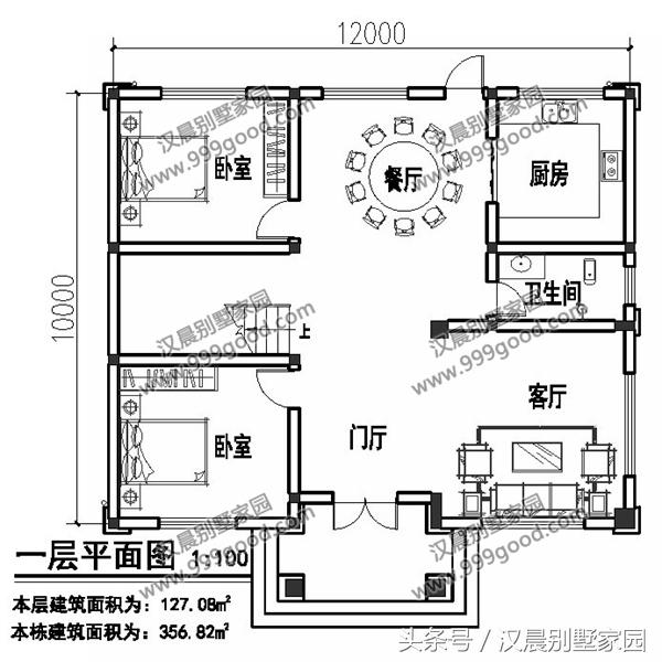 推薦5款開間基本都是12米的農(nóng)村別墅設(shè)計(jì)圖，不僅外觀美，而且40萬就能建起！
