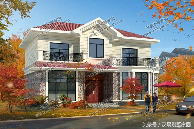 推薦5款開間基本都是12米的農(nóng)村別墅設(shè)計(jì)圖，不僅外觀美，而且40萬就能建起！