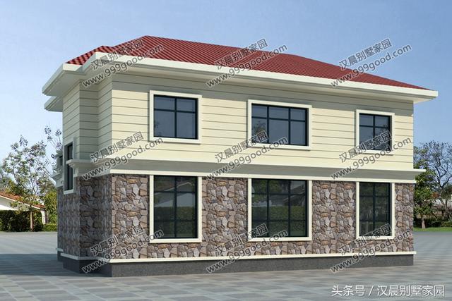 推薦5款開間基本都是12米的農(nóng)村別墅設(shè)計(jì)圖，不僅外觀美，而且40萬就能建起！