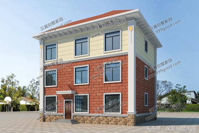 推薦5款開間基本都是12米的農(nóng)村別墅設(shè)計(jì)圖，不僅外觀美，而且40萬就能建起！