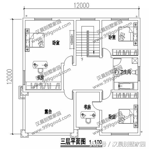 推薦5款開間基本都是12米的農(nóng)村別墅設(shè)計(jì)圖，不僅外觀美，而且40萬就能建起！