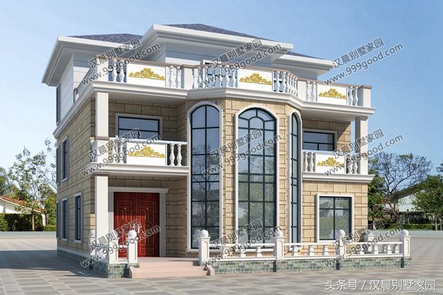 推薦5款開間基本都是12米的農(nóng)村別墅設(shè)計(jì)圖，不僅外觀美，而且40萬就能建起！