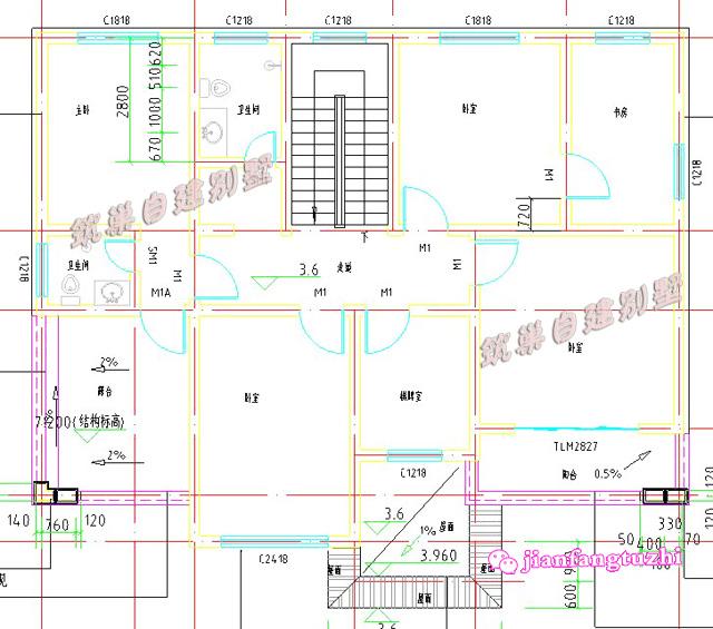 實(shí)拍14x11米二層農(nóng)村自建房，戶(hù)型簡(jiǎn)潔實(shí)用，室內(nèi)布局合理緊湊，非常適合農(nóng)村建房。