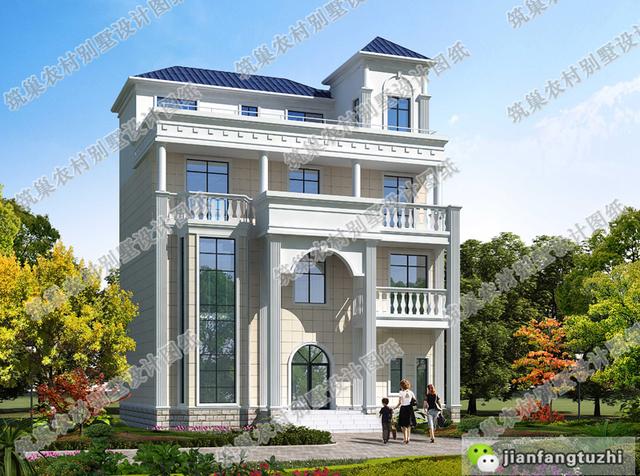 兩套占地100平以內(nèi)的農(nóng)村自建房，戶型1屬于中式風格，戶型2是流行的歐式風格，一起來看看。