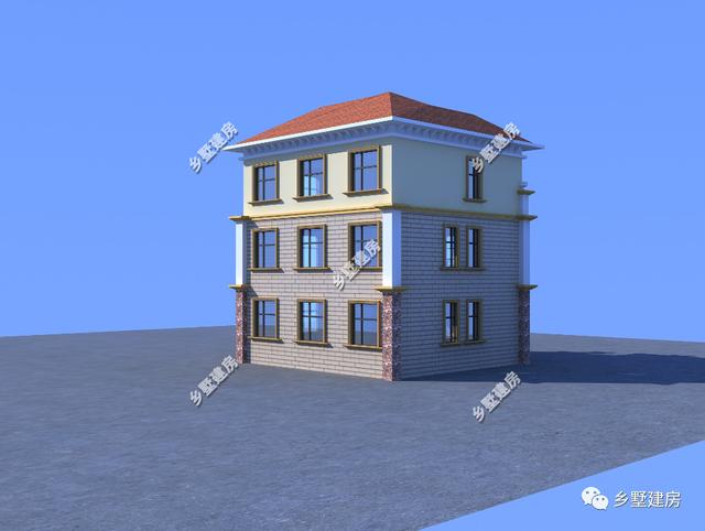 下半年新款三層農(nóng)村自建房，方便實(shí)用，臥室多，農(nóng)村蓋房就選它！