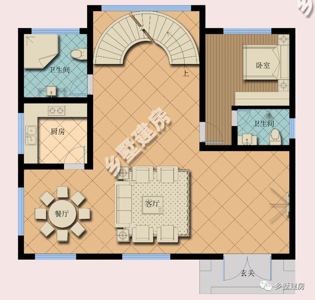 下半年新款三層農(nóng)村自建房，方便實(shí)用，臥室多，農(nóng)村蓋房就選它！