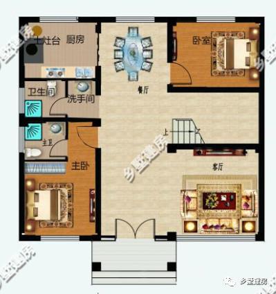 下半年新款三層農(nóng)村自建房，方便實(shí)用，臥室多，農(nóng)村蓋房就選它！