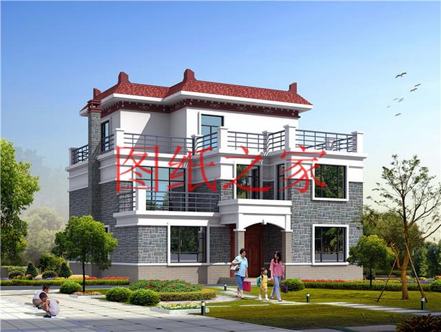 2款占地160平的農(nóng)村三層別墅設(shè)計(jì)圖，造價(jià)只要30萬(wàn)，一起來(lái)看看吧！