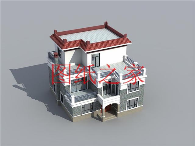 2款占地160平的農(nóng)村三層別墅設(shè)計(jì)圖，造價(jià)只要30萬(wàn)，一起來(lái)看看吧！