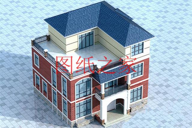 3款占地110平方米多臥室設(shè)計的別墅設(shè)計圖，人口再多也住的下！