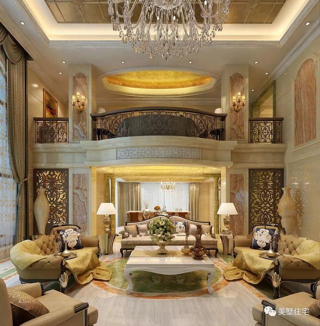 13.4米x12.5米三層歐式別墅設(shè)計圖，內(nèi)帶堂屋+健身房，回鄉(xiāng)建一棟，生活太享受