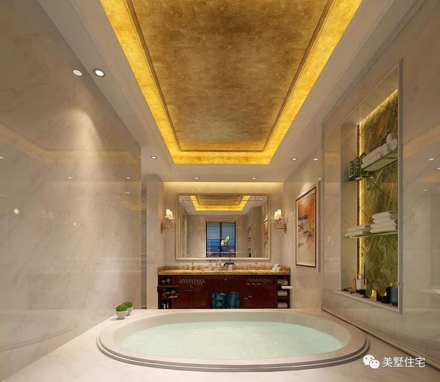 13.4米x12.5米三層歐式別墅設(shè)計圖，內(nèi)帶堂屋+健身房，回鄉(xiāng)建一棟，生活太享受