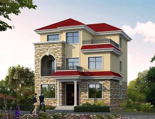 推薦2款開間都是10米的農(nóng)村別墅設(shè)計圖，豪華大氣，一款二層結(jié)構(gòu)，一款三層結(jié)構(gòu)，真的很實用。