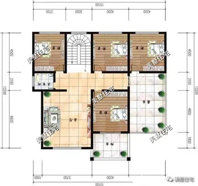 三層農(nóng)村現(xiàn)代別墅設(shè)計(jì)圖，精挑細(xì)選的3套，外觀精致漂亮，可以滿足親友留宿的需要。