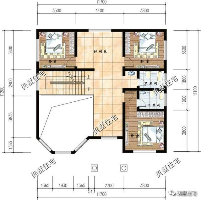 三層農(nóng)村現(xiàn)代別墅設(shè)計(jì)圖，精挑細(xì)選的3套，外觀精致漂亮，可以滿足親友留宿的需要。