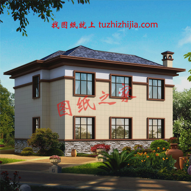 新農(nóng)村二層樓房圖片造價(jià)12萬(wàn)，挑一套回家建房吧！