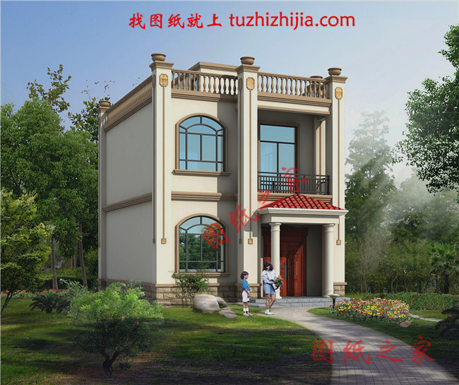 新農(nóng)村二層樓房圖片造價(jià)12萬(wàn)，挑一套回家建房吧！