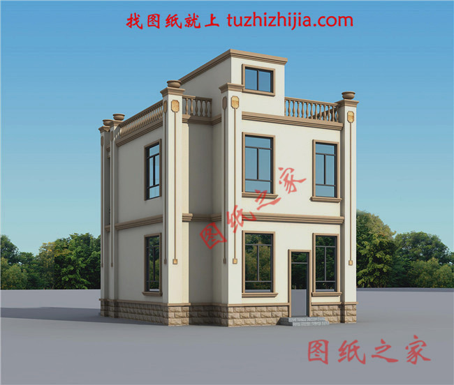 新農(nóng)村二層樓房圖片造價(jià)12萬(wàn)，挑一套回家建房吧！