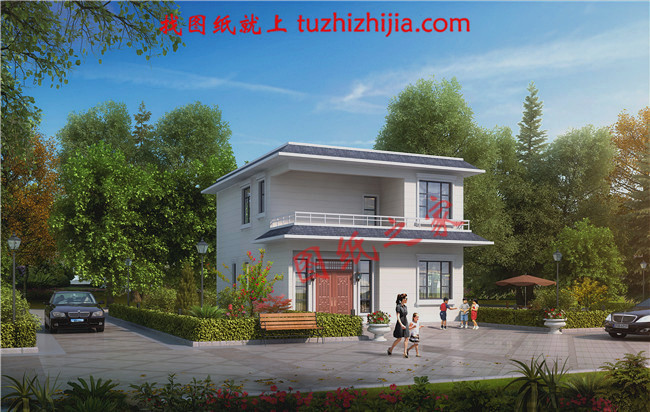 新農(nóng)村二層樓房圖片造價(jià)12萬(wàn)，挑一套回家建房吧！