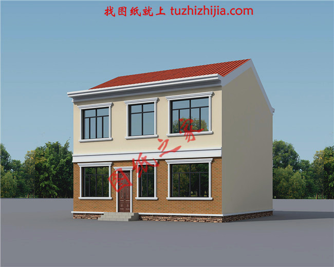 新農(nóng)村二層樓房圖片造價(jià)12萬(wàn)，挑一套回家建房吧！