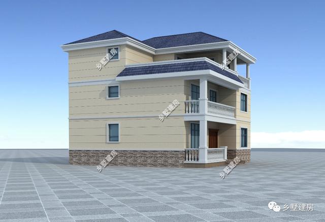 農(nóng)村別墅設(shè)計圖，占地小造價低廉，您一定喜歡！