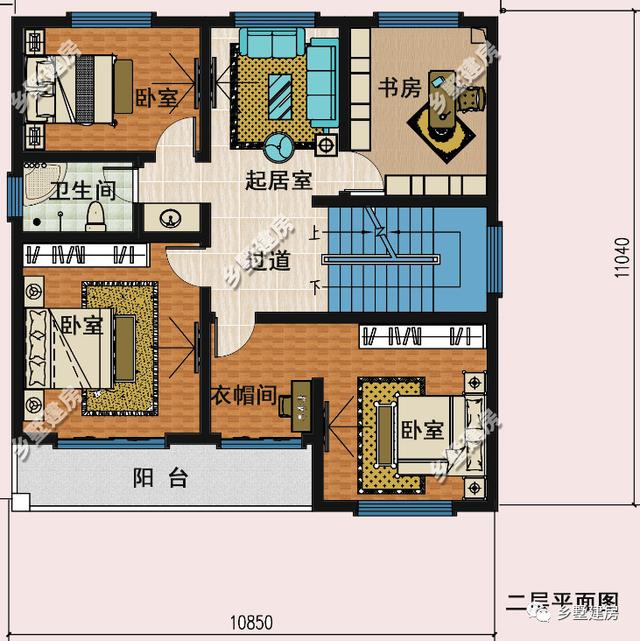 農(nóng)村別墅設(shè)計圖，占地小造價低廉，您一定喜歡！