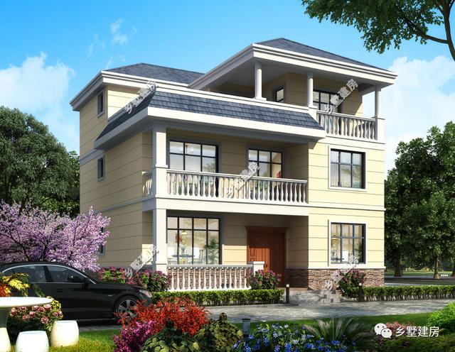 農(nóng)村別墅設(shè)計圖，占地小造價低廉，您一定喜歡！