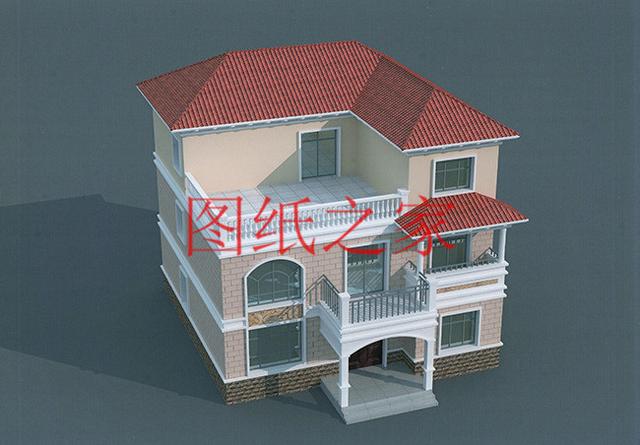 美觀大氣的三層別墅設(shè)計(jì)圖，設(shè)計(jì)新穎獨(dú)特，您理想的選擇！