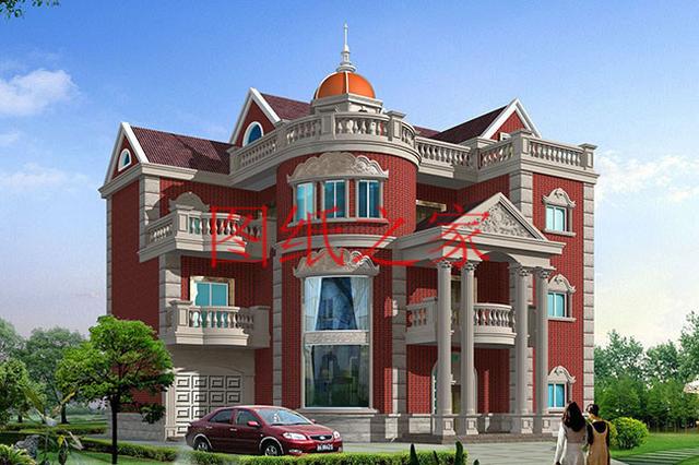 美觀大氣的三層別墅設(shè)計(jì)圖，設(shè)計(jì)新穎獨(dú)特，您理想的選擇！