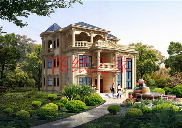 美觀大氣的三層別墅設(shè)計(jì)圖，設(shè)計(jì)新穎獨(dú)特，您理想的選擇！