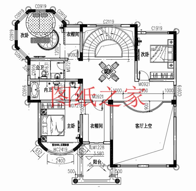 美觀大氣的三層別墅設(shè)計(jì)圖，設(shè)計(jì)新穎獨(dú)特，您理想的選擇！