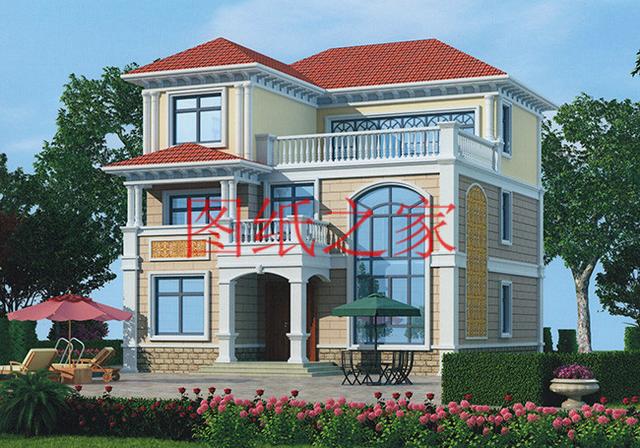 美觀大氣的三層別墅設(shè)計(jì)圖，設(shè)計(jì)新穎獨(dú)特，您理想的選擇！