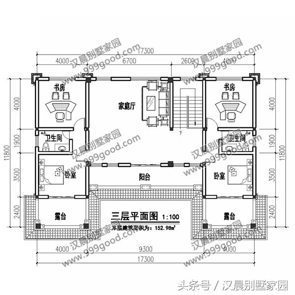 新中式別墅設(shè)計圖，古樸與現(xiàn)代并存，新穎霸氣！