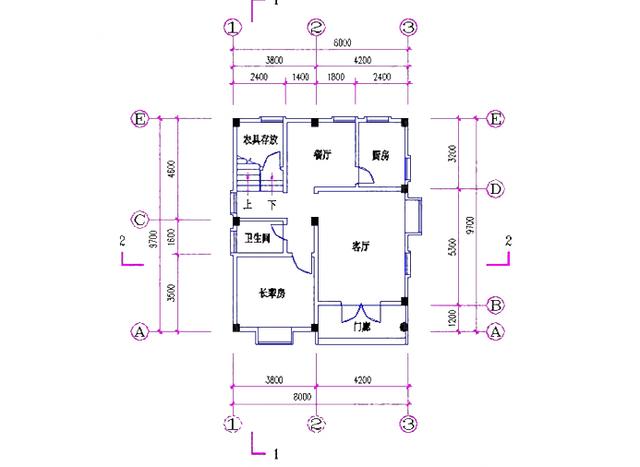 4款造價低，占地小，別墅設(shè)計圖（含建筑結(jié)構(gòu)水電圖）