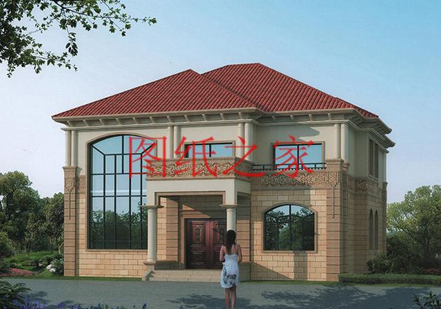 超大戶型，時(shí)尚現(xiàn)代的二層別墅設(shè)計(jì)圖，建成后您一定喜歡