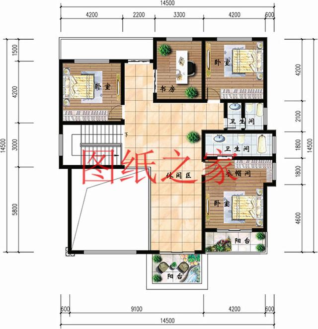 超大戶型，時(shí)尚現(xiàn)代的二層別墅設(shè)計(jì)圖，建成后您一定喜歡