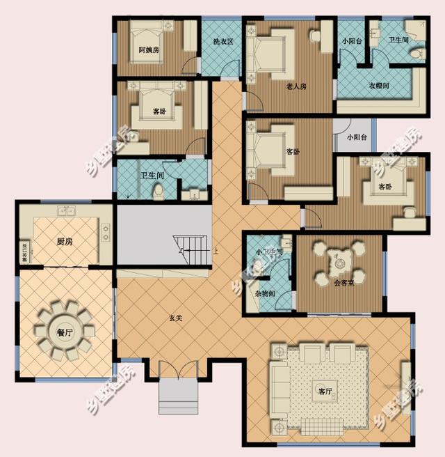 氣勢恢宏的別墅設(shè)計圖，讓您擁有獨特建筑