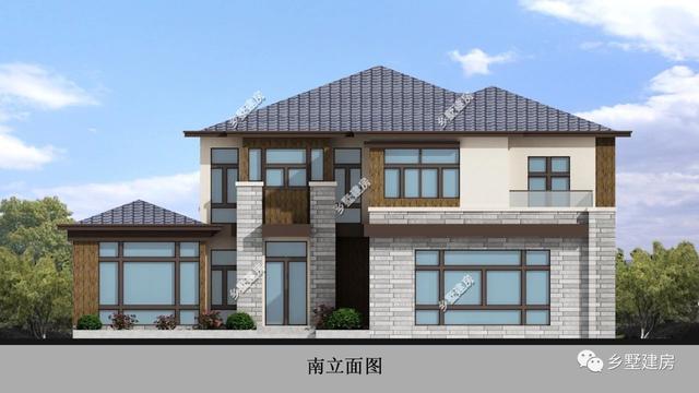 氣勢恢宏的別墅設(shè)計圖，讓您擁有獨特建筑