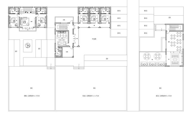 新中式民俗別墅設(shè)計(jì)圖，可用于民宿，也可商用。