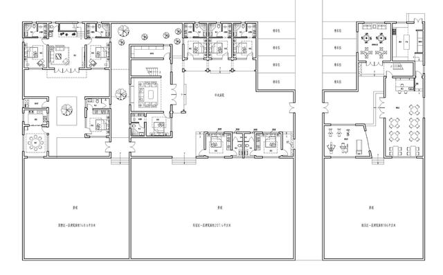 新中式民俗別墅設(shè)計(jì)圖，可用于民宿，也可商用。