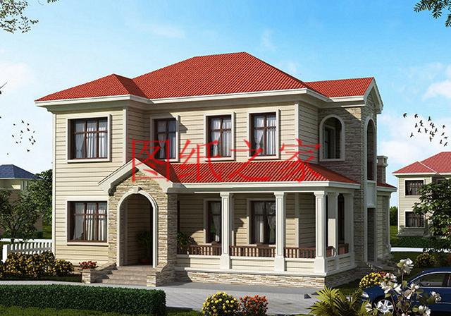 兩層農村自建房，占地小造價低廉，讓你輕松實現(xiàn)別墅夢！