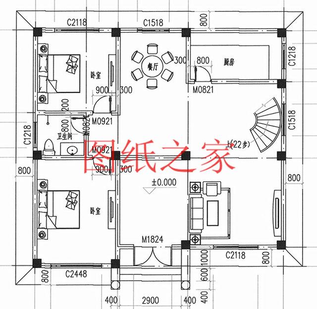 分享3套美觀大氣的三層別墅設計圖，適合普通家庭修建
