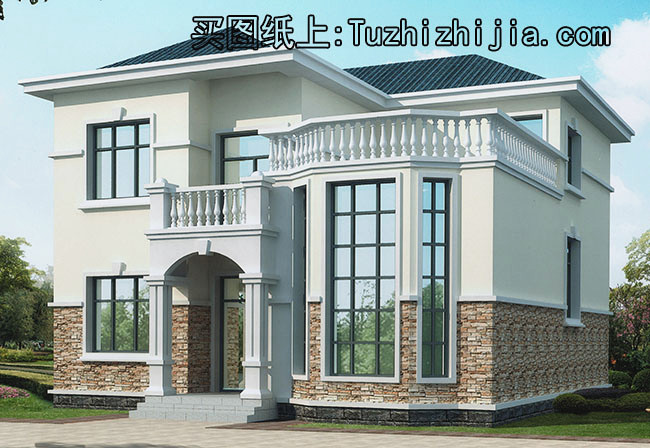 120平米農(nóng)村房屋設(shè)計(jì)圖，一到三層別墅戶型都有！